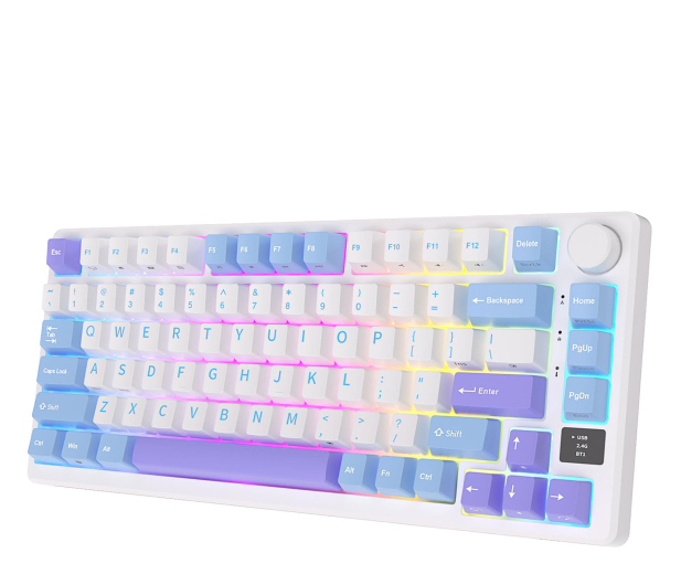 Royal Kludge RK-M75 Taro Milk Brown switch - 1455776 - zdjęcie 3